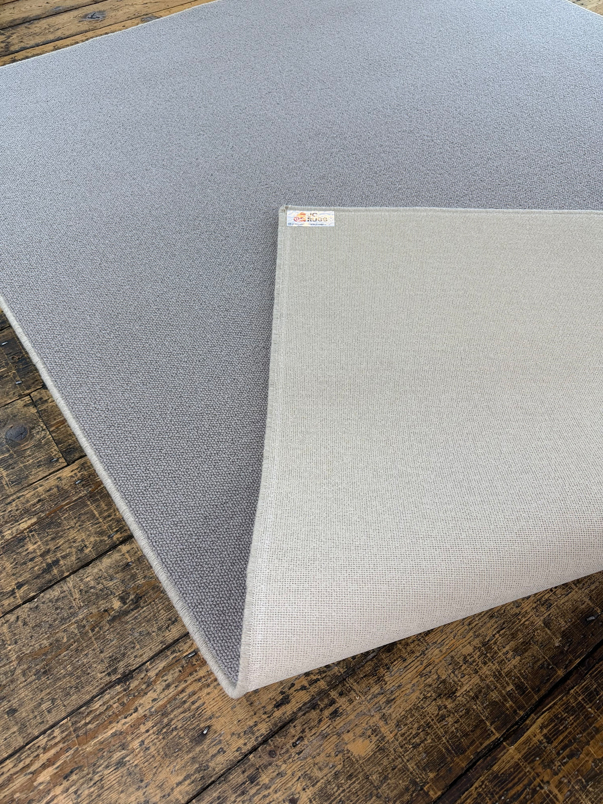 Slate 100% wool rug 190cm x 272cm