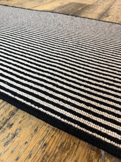 Oreo 100% wool hallway runner 65cm x 234cm