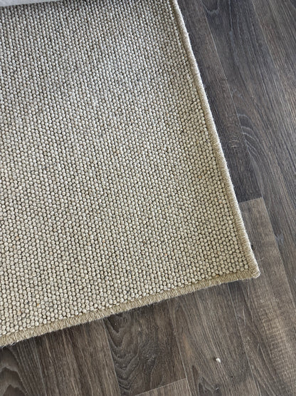 Nutmeg 100% wool rug 200cm x 300cm