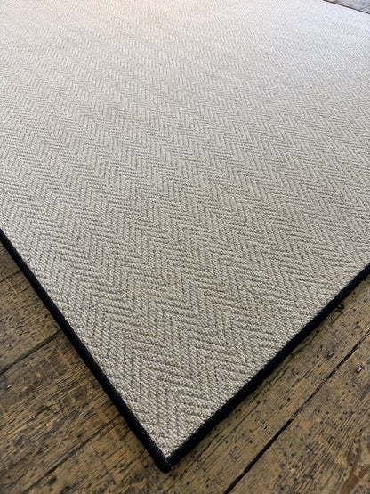 Harvest Herringbone 100% wool rug 200cm x 283cm