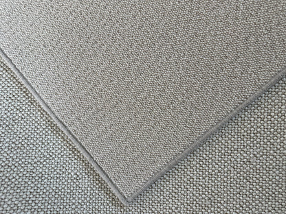 White Cream 100% wool rug 235cm x 325cm