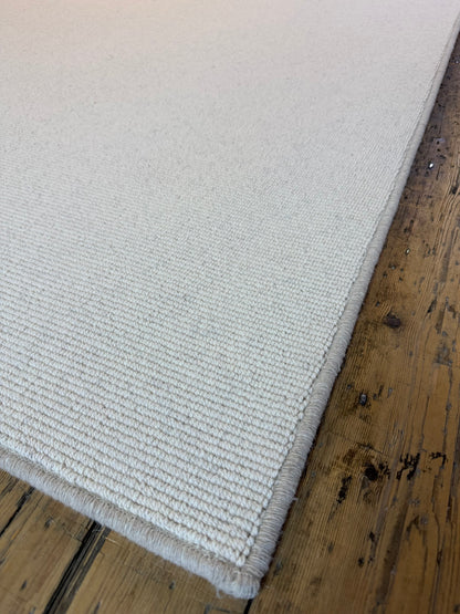Tawny 100% undyed wool rug 200cm x 220cm