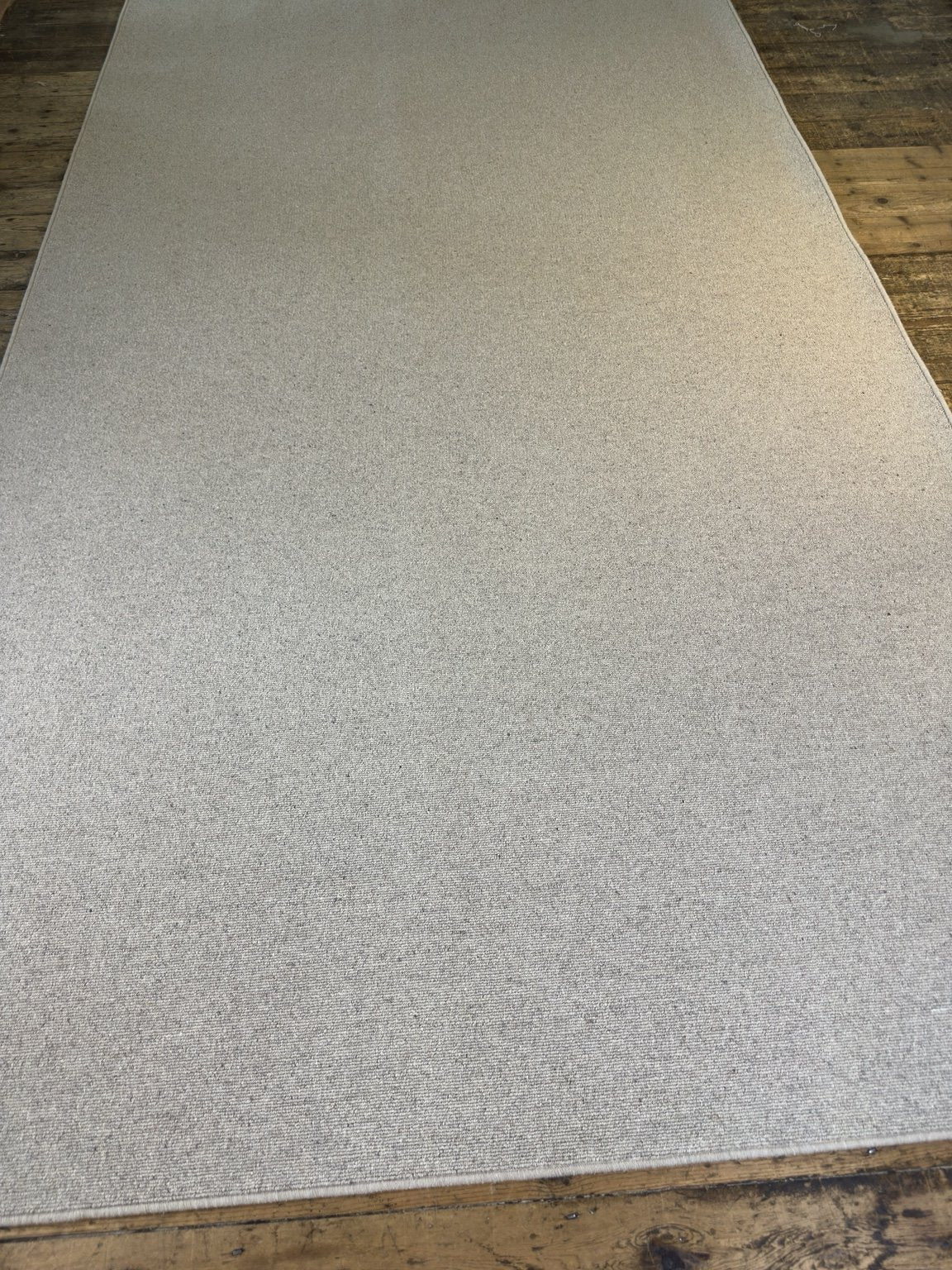 Oatcake 100% wool rug 208cm x 378cm