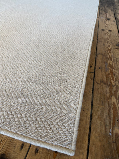 Harvest herringbone 100% wool rug 267cm x 270cm
