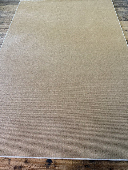 Rustic orange 100% wool rug 200cm x 300cm