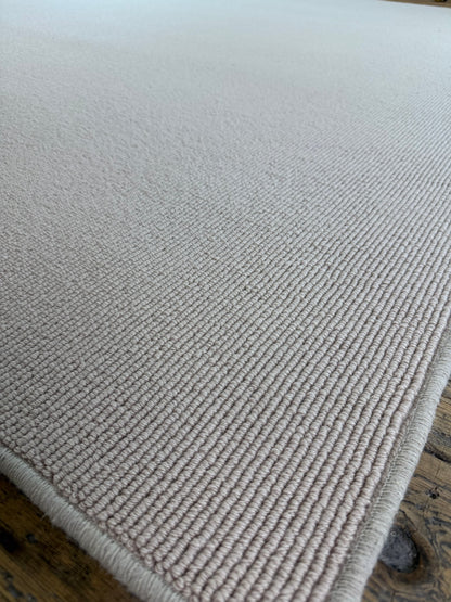 Champagne 100% wool rug 225cm x 256cm