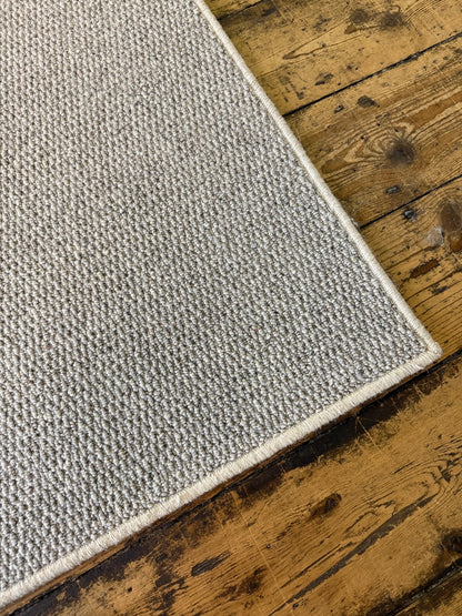 Smoke 100% wool rug 168cm x 240cm