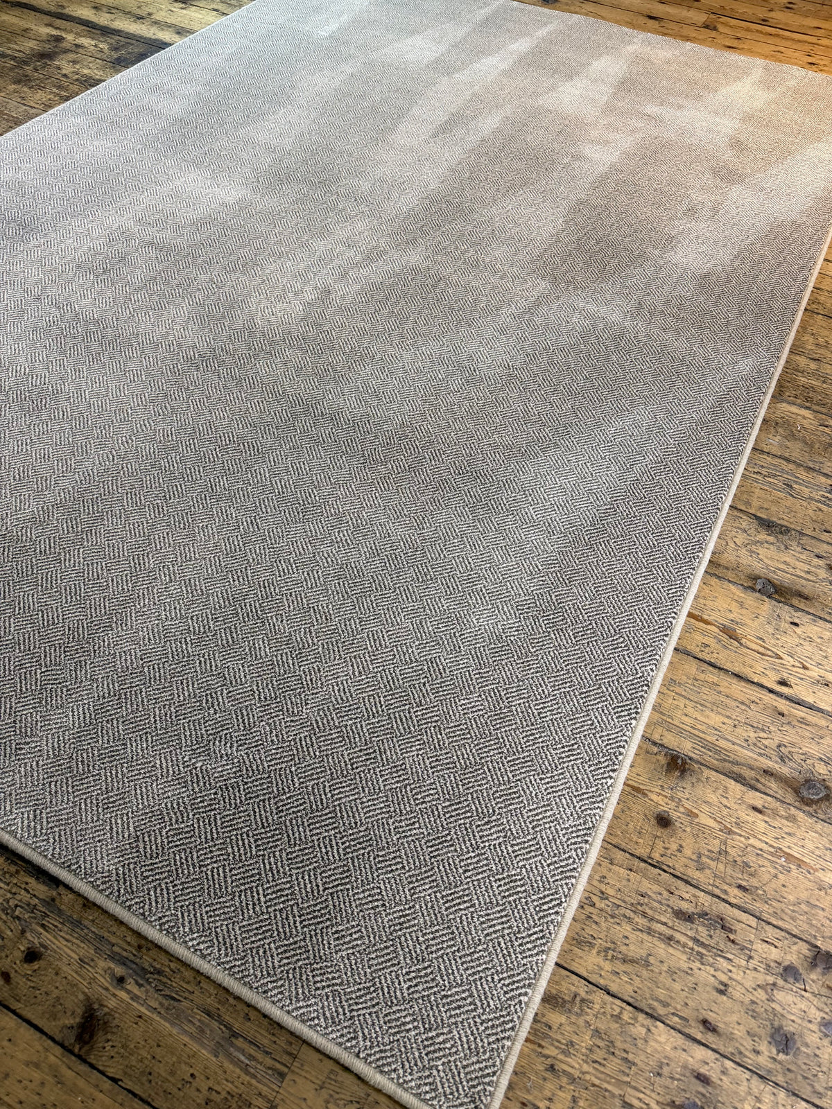 Basketweave 100% polypropylene rug 200cm x 300cm