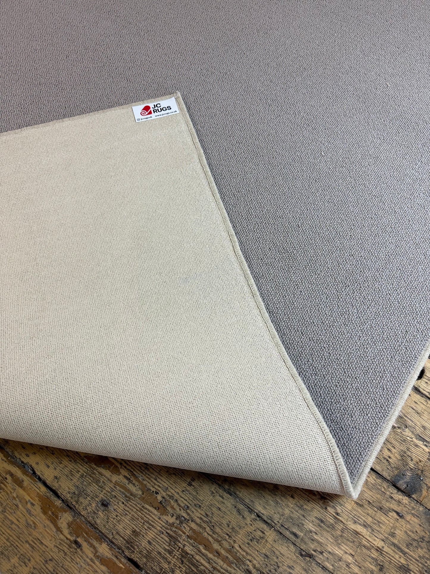 Grey mist 100% wool rug 160cm x 230cm