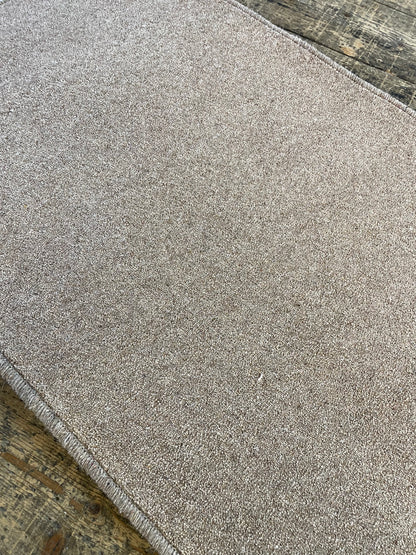 Light brown hallway runner (slight B-grade) - Custom size