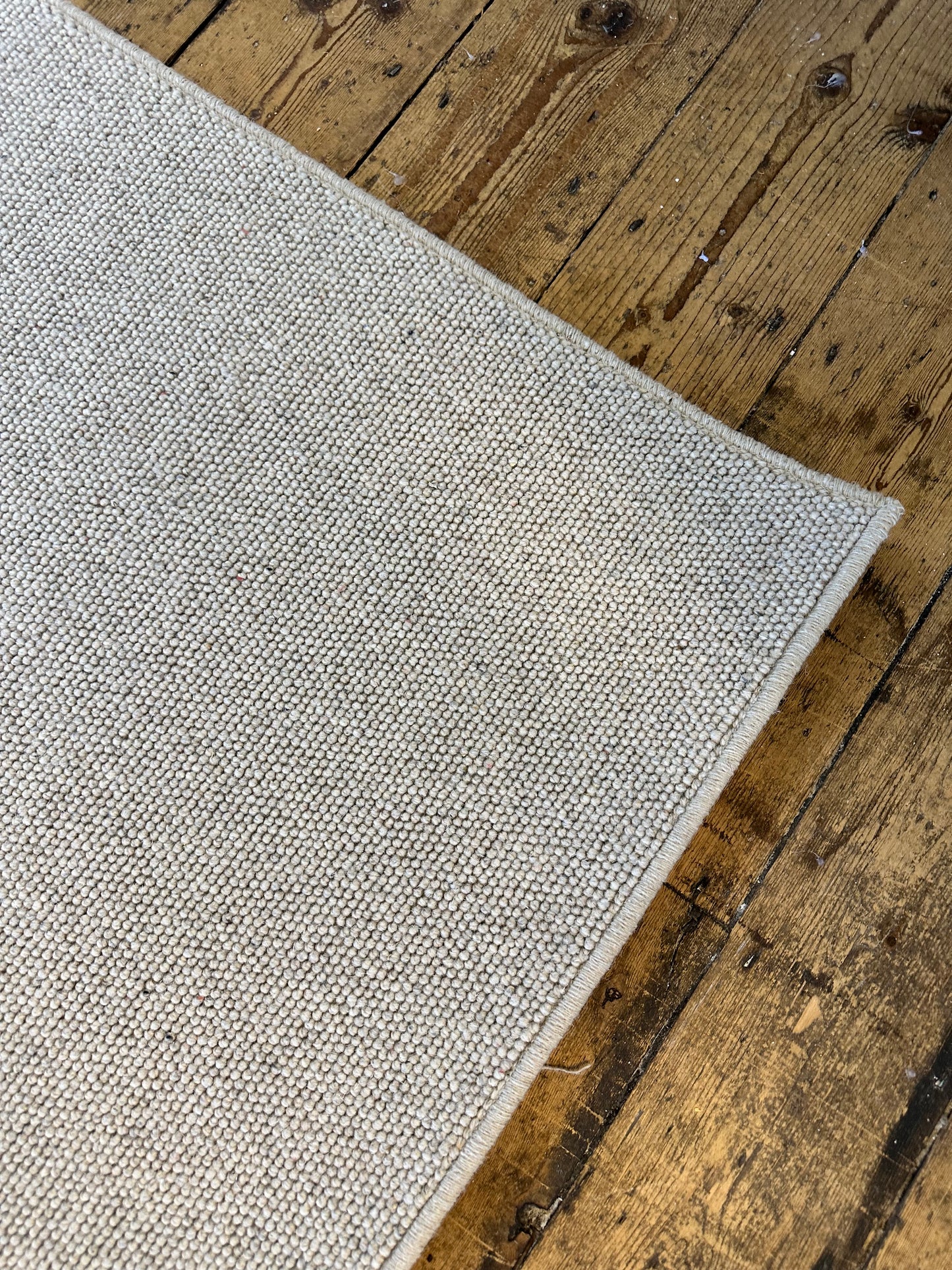 Pumice 100% wool rug 250cm x 350cm