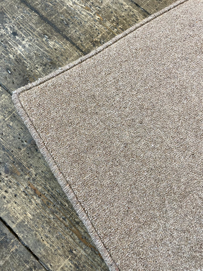 Light brown hallway runner (slight B-grade) - Custom size