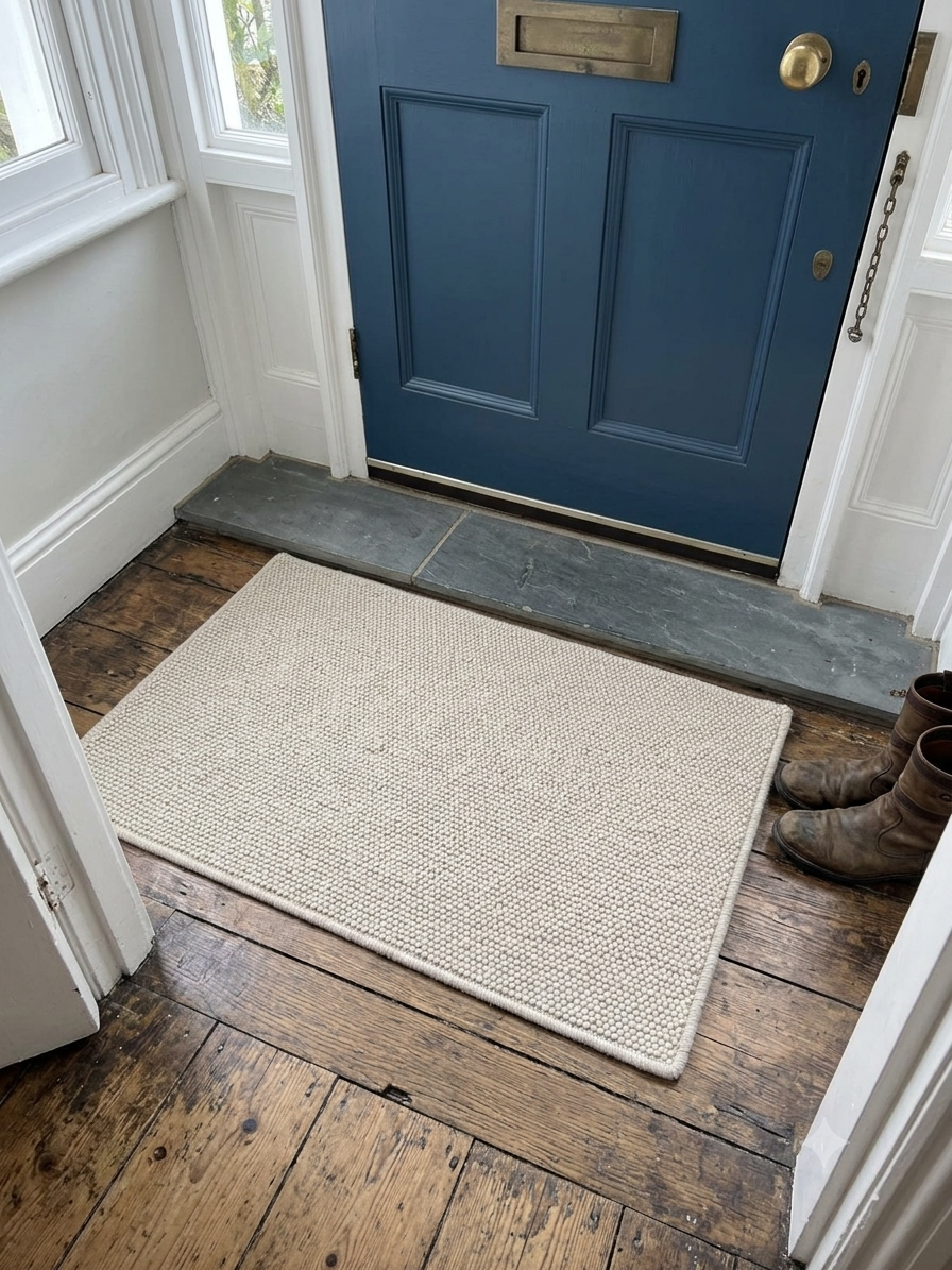 Royal view 100% wool door Mat 50cm x 75cm