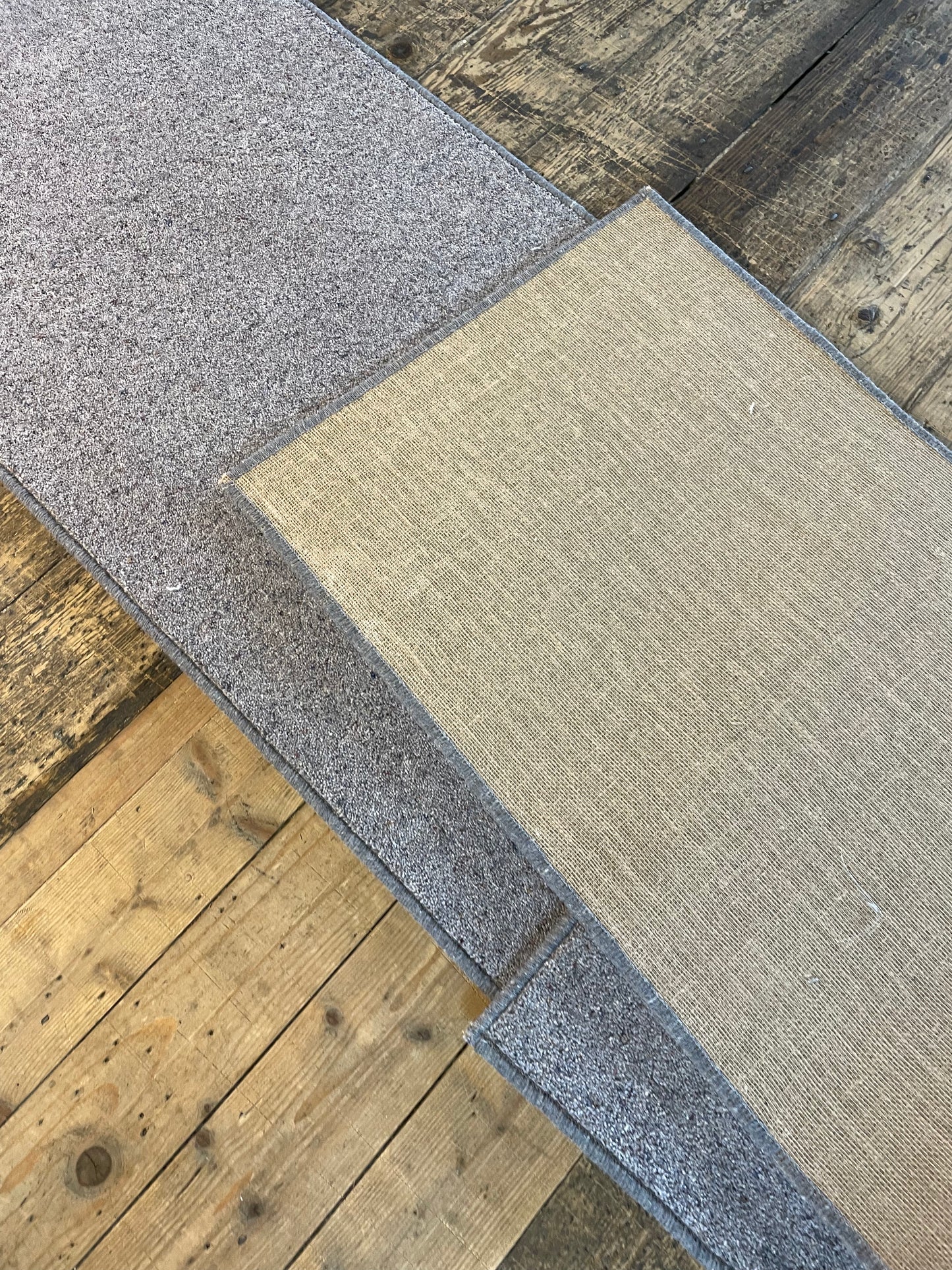 Grey fleck wool runner bundle