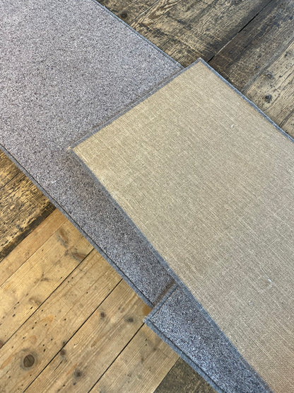 Grey fleck wool runner bundle