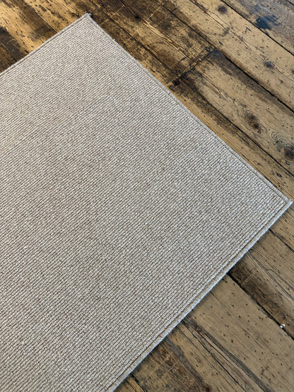 Fawn 100% wool hallway runner 80cm x 231cm
