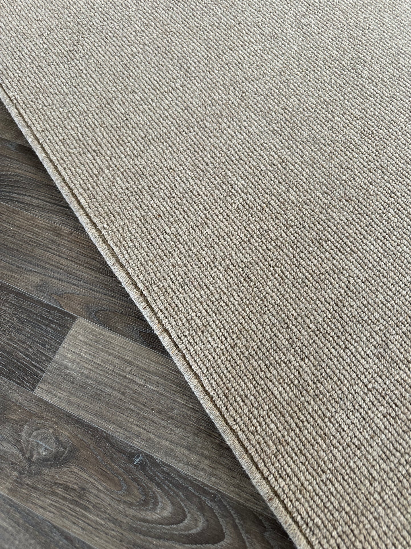 Fawn 100% wool hallway runner 80cm x 231cm