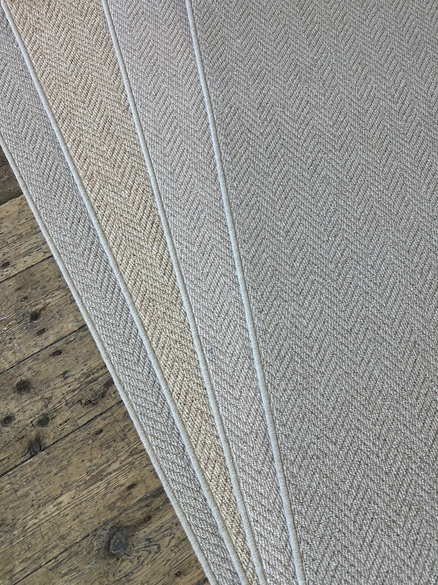 Bespoke size rug entry