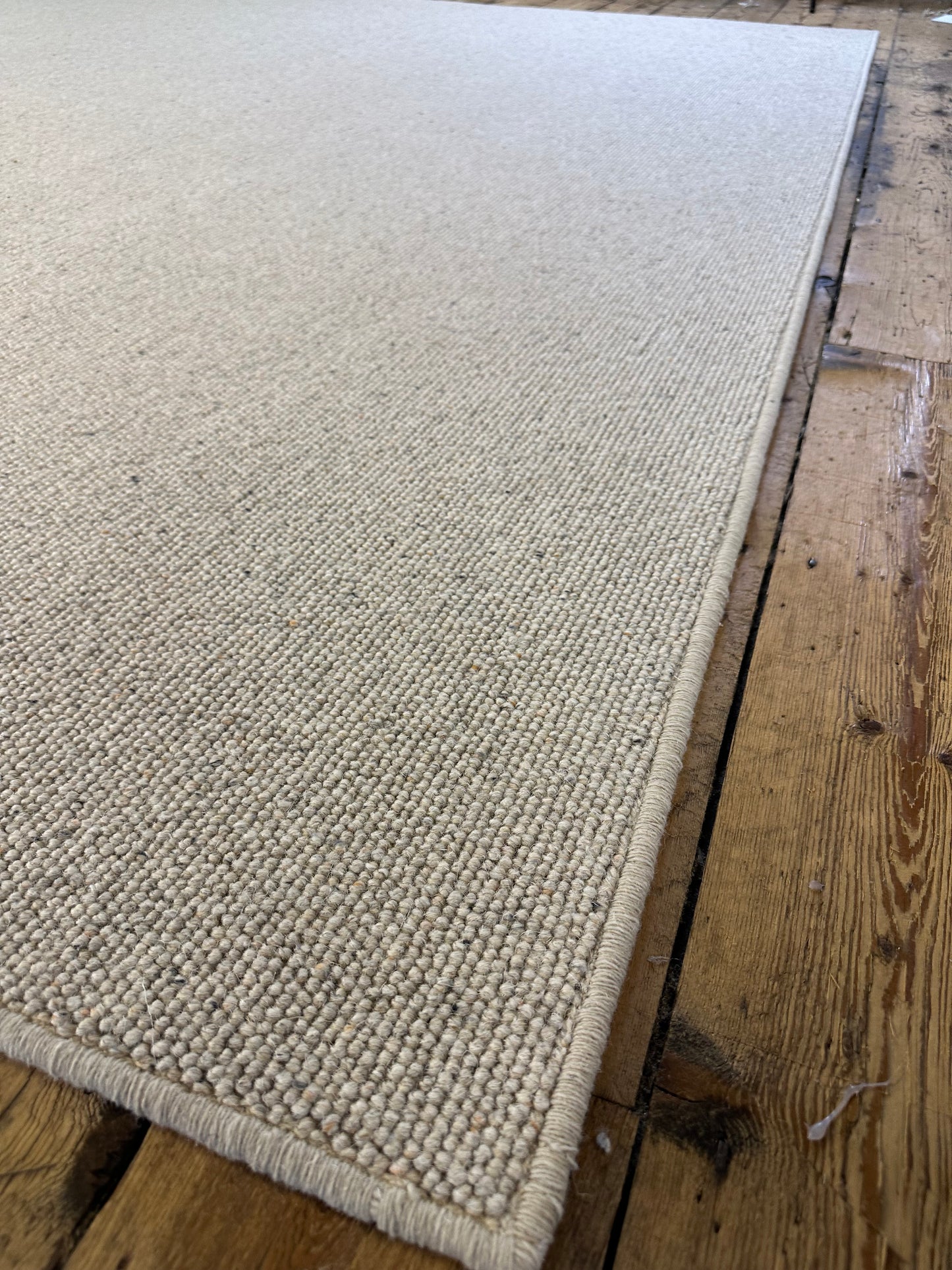 Pumice 100% wool rug 290cm x 296cm