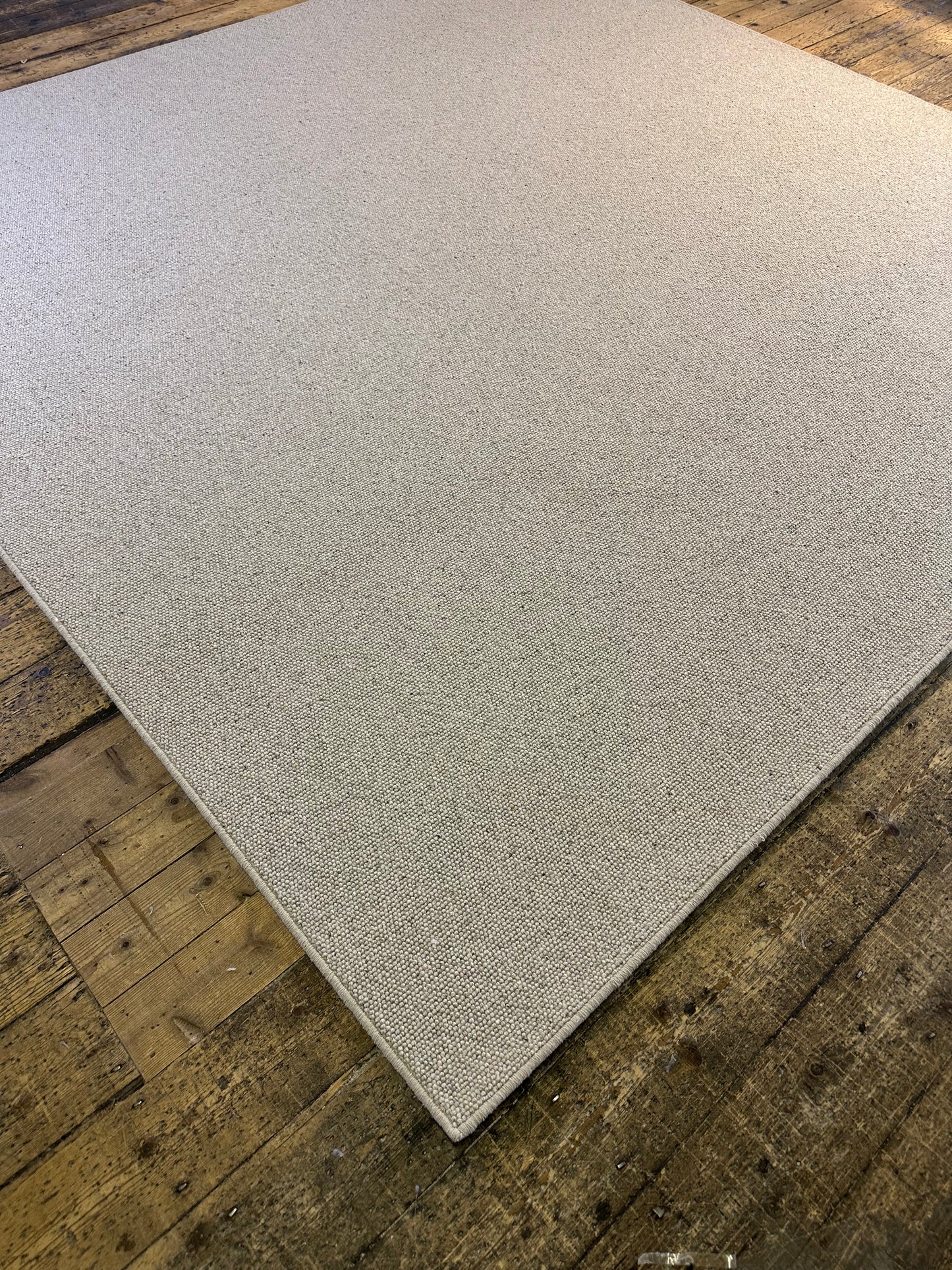 Pumice 100% wool rug 290cm x 296cm