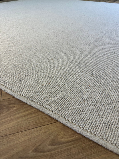 Pumice 100% wool rug 290cm x 296cm